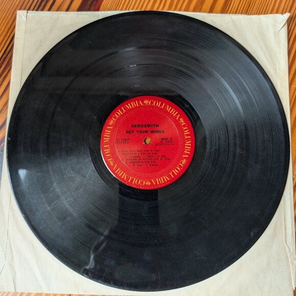Aerosmith Get Your Wings Vinyl Album - Picture 8 of 8
